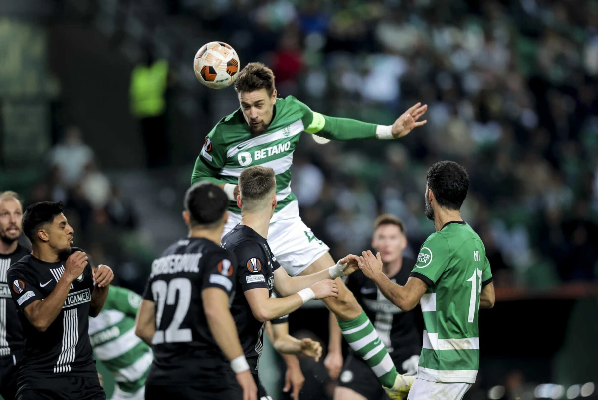 Sporting venceu o Sturm Graz por 3-0