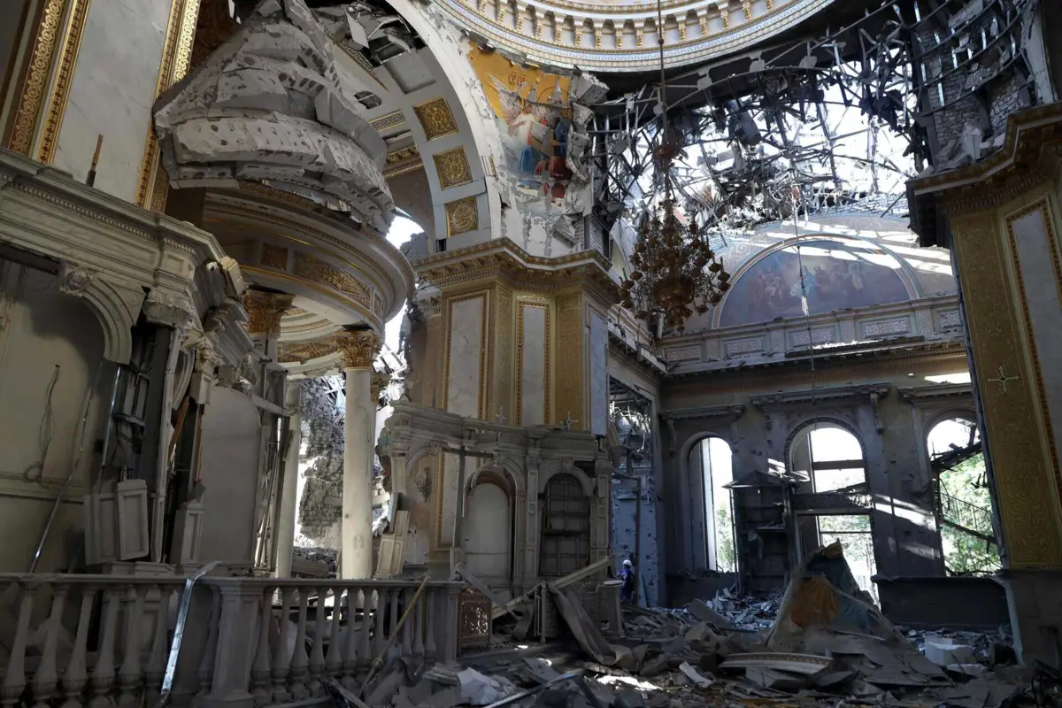 Rússia nega ataque à catedral de Odessa