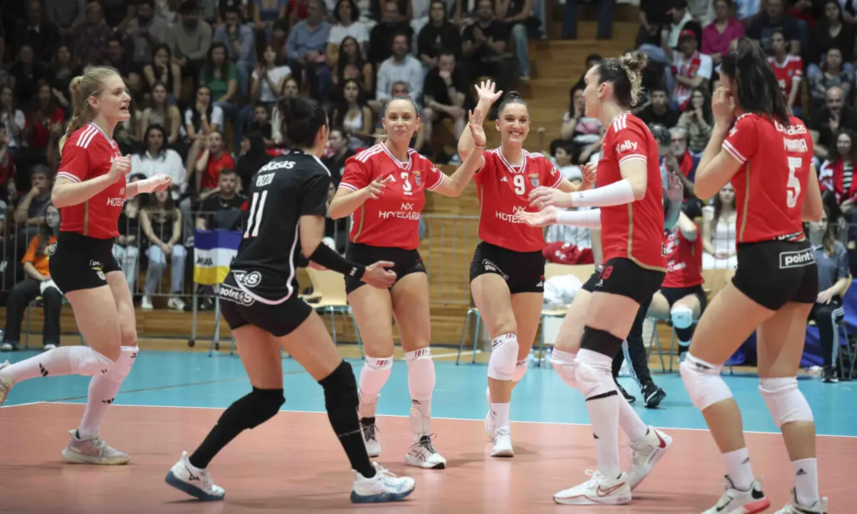 Imagem de contexto do artigo Benfica conquista Taça de Portugal feminina de voleibol 50 anos depois