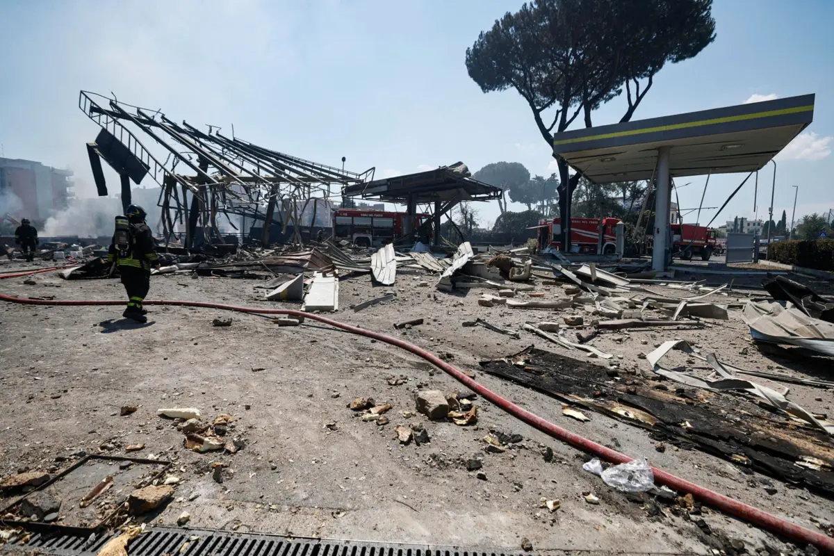 A explosão feriu 45 pessoas e deixou duas em estado grave