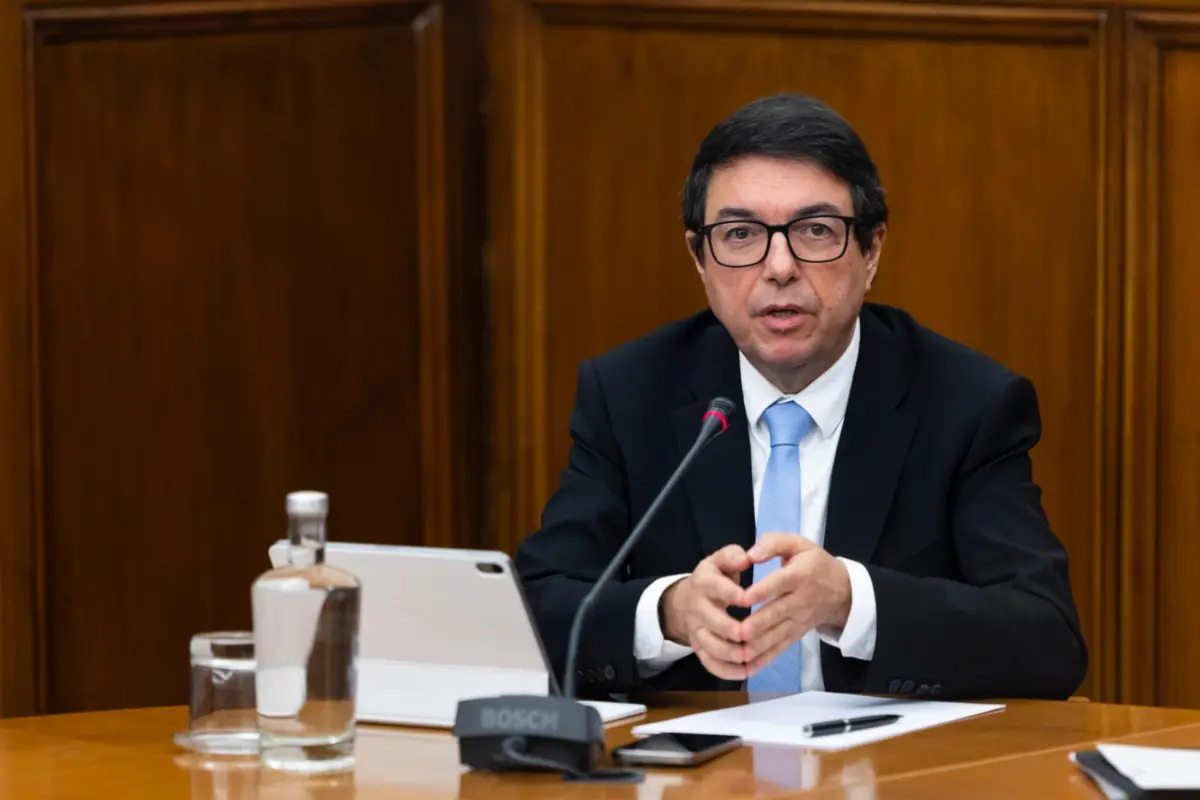 Álvaro Almeida, diretor-executivo do SNS, ouvido no parlamento