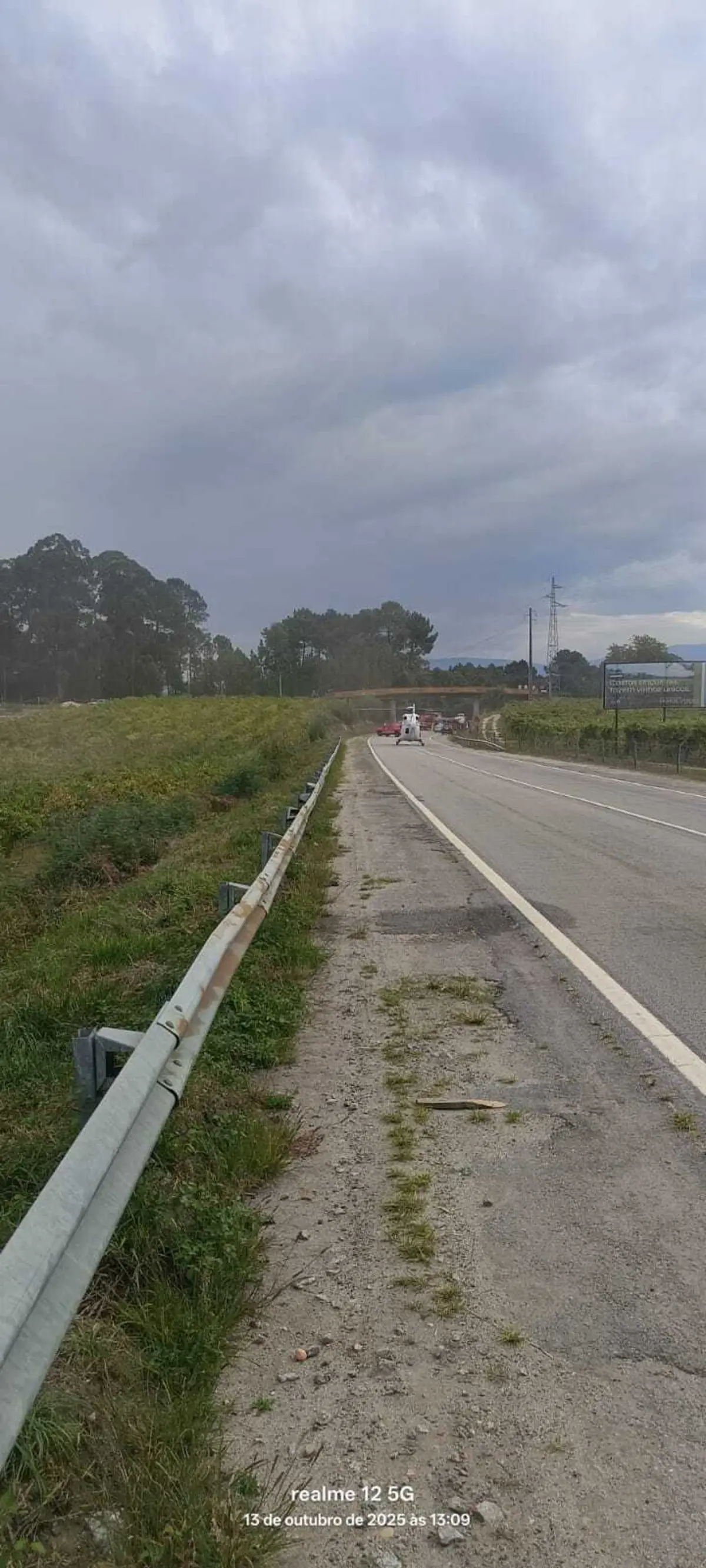 Imagem de contexto do artigo Dois feridos graves em colisão na EN202 em Monção