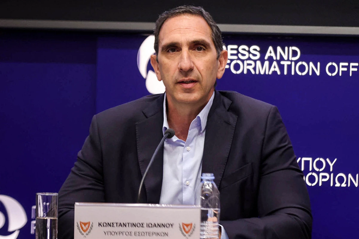 Ministro do Interior de Chipre, Constantinos Ioannou