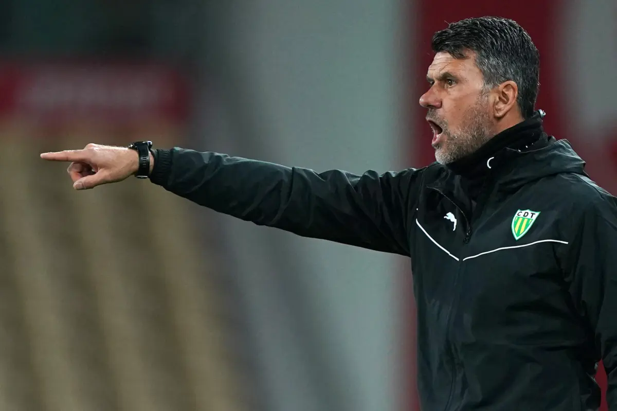 Cristiano Bacci, treinador do Tondela