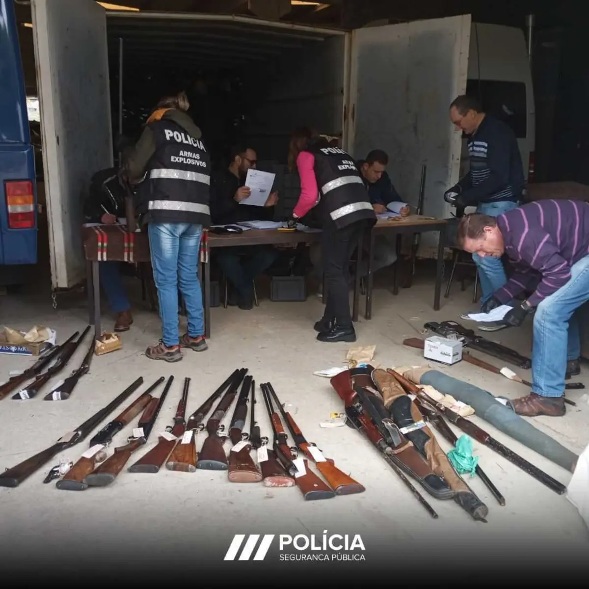Armas entregues vão ser destruídas