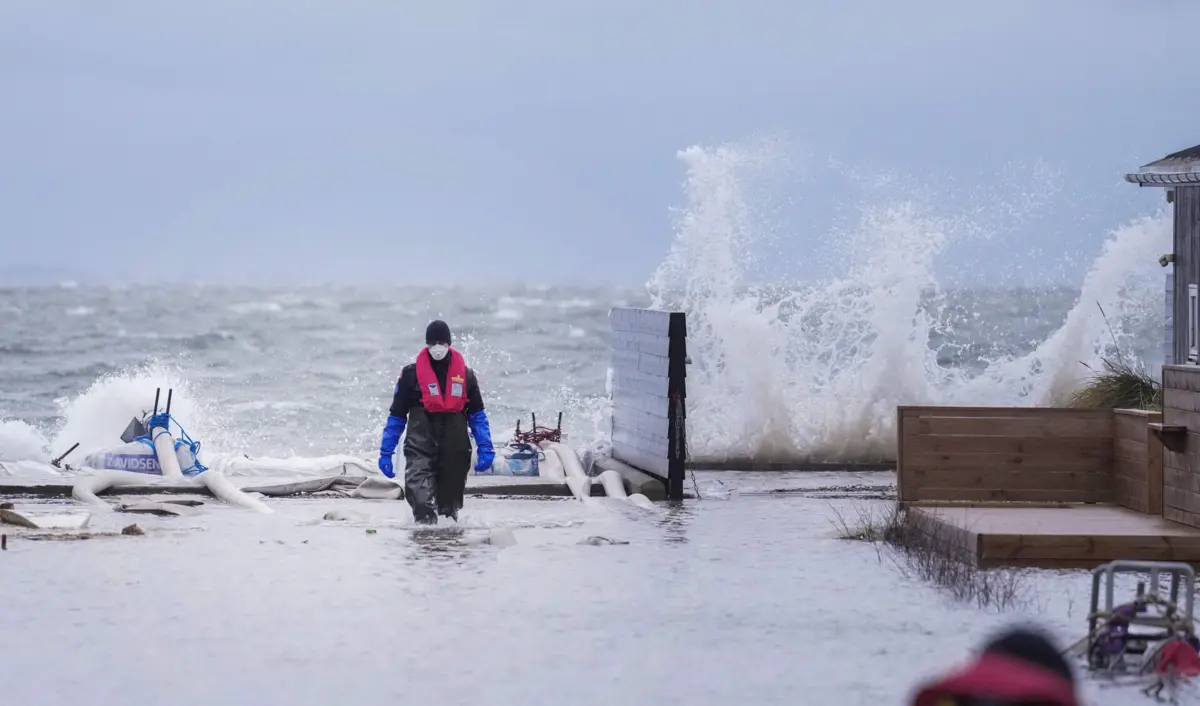 Imagem de contexto do artigo Mau tempo atinge norte da Europa e provoca duas mortes na Escócia