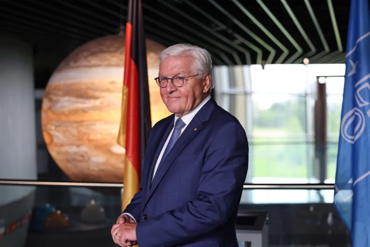 O presidente federal alemão, Frank-Walter Steinmeier