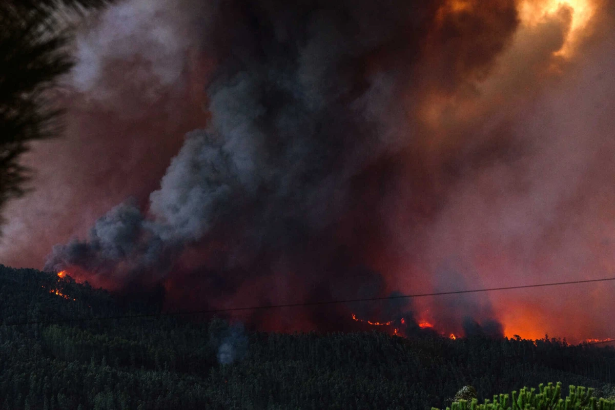Imagem de contexto do artigo Dois feridos graves em Nelas e uma aldeia em perigo em Mangualde
