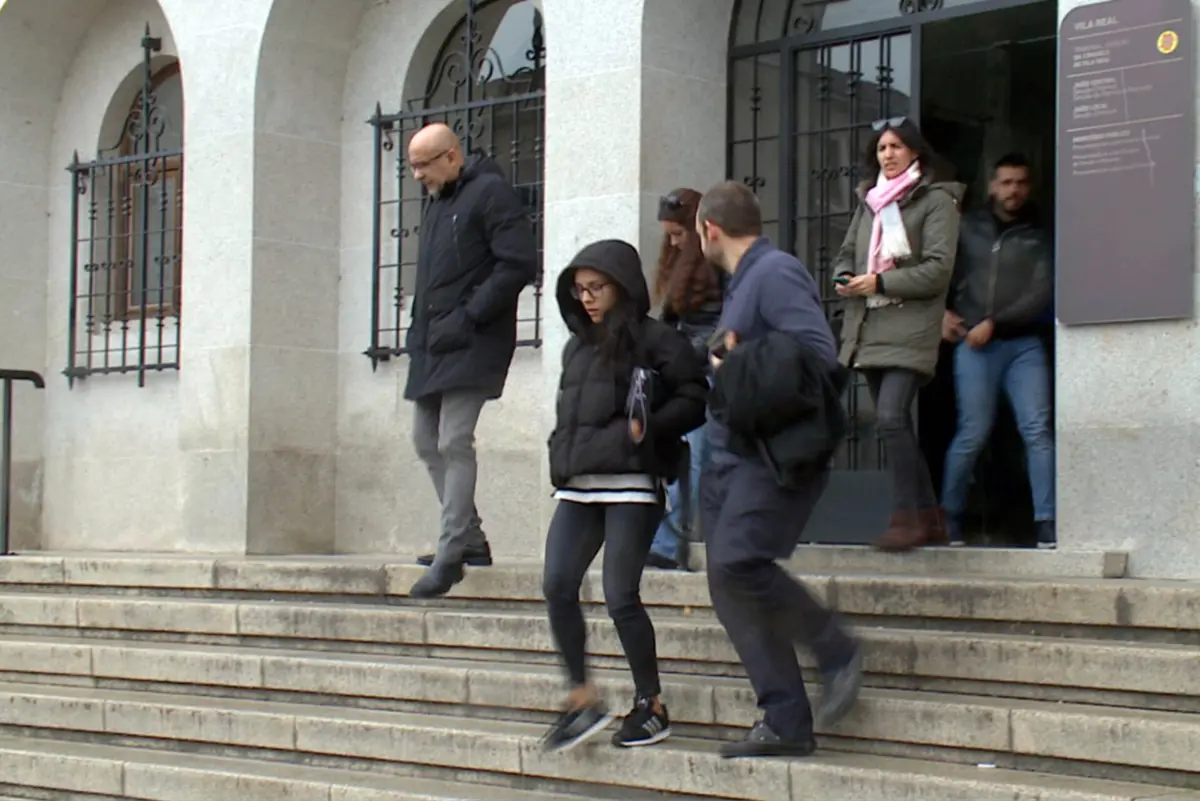 O arguido, Carlos Ribeiro, à esquerda