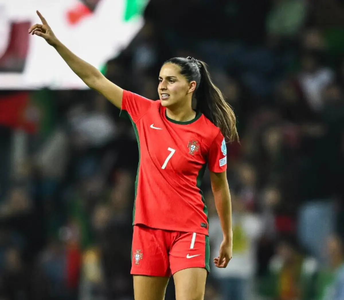 Kika Nazareth foi a autora do golo português