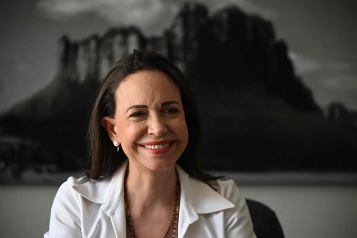 Imagem de contexto do artigo Portugal destaca "coragem e audácia" de María Corina Machado