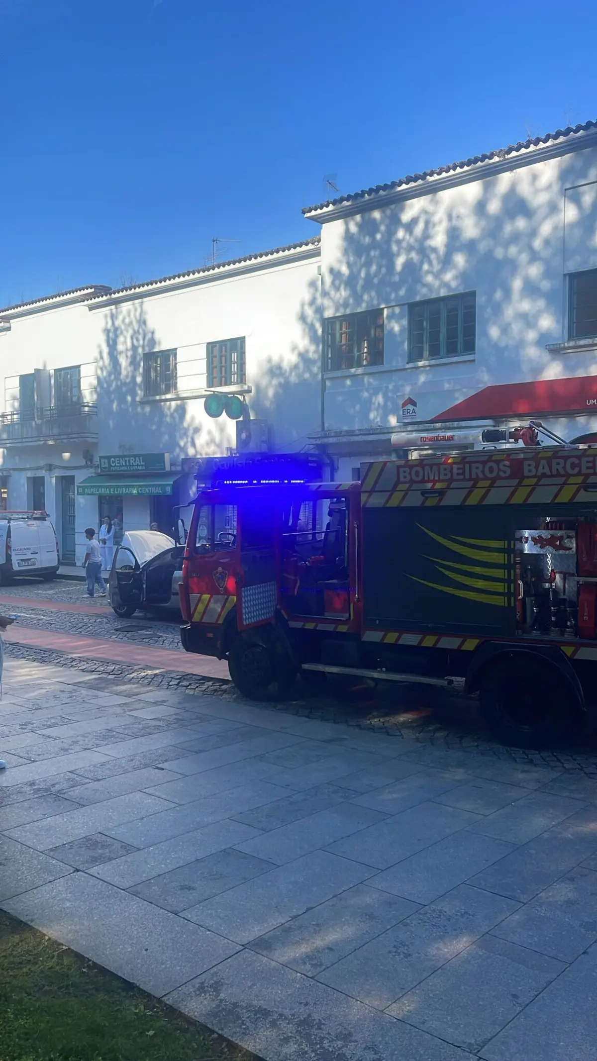 Condutor da viatura escapou ileso