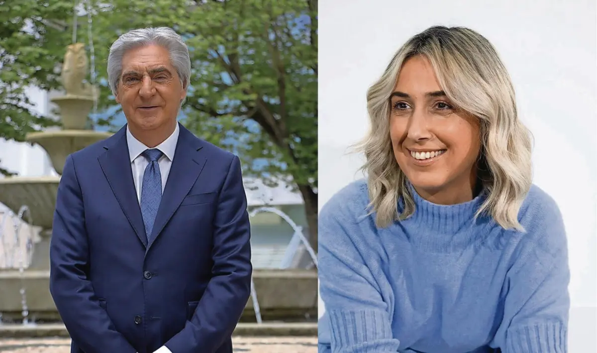 Paulo Xavier, do PSD, e Isabel Ferreira, do PS