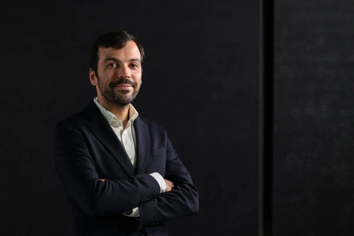 O candidato do Livre à Presidência da República, Jorge Pinto