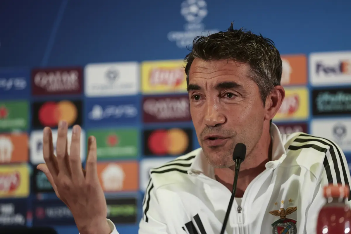 Bruno Lage, treinador do Benfica