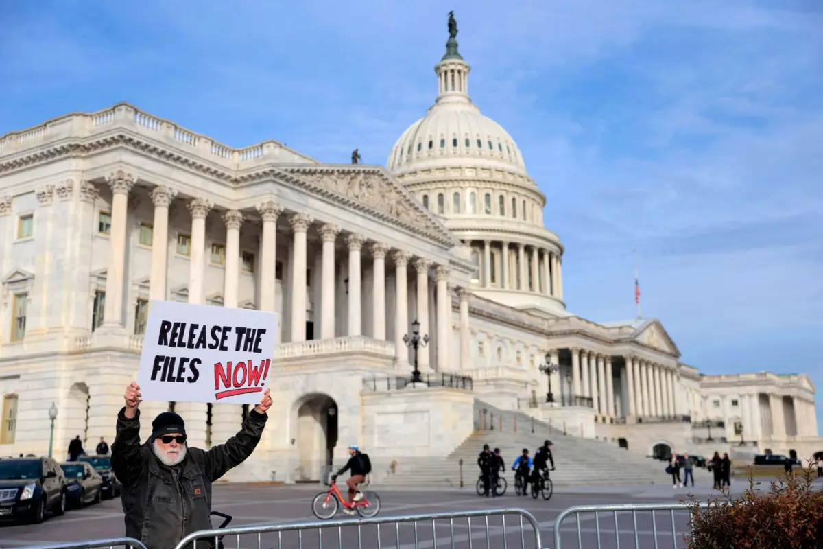 Imagem de contexto do artigo Câmara dos Representantes aprova divulgação dos documentos do caso Epstein