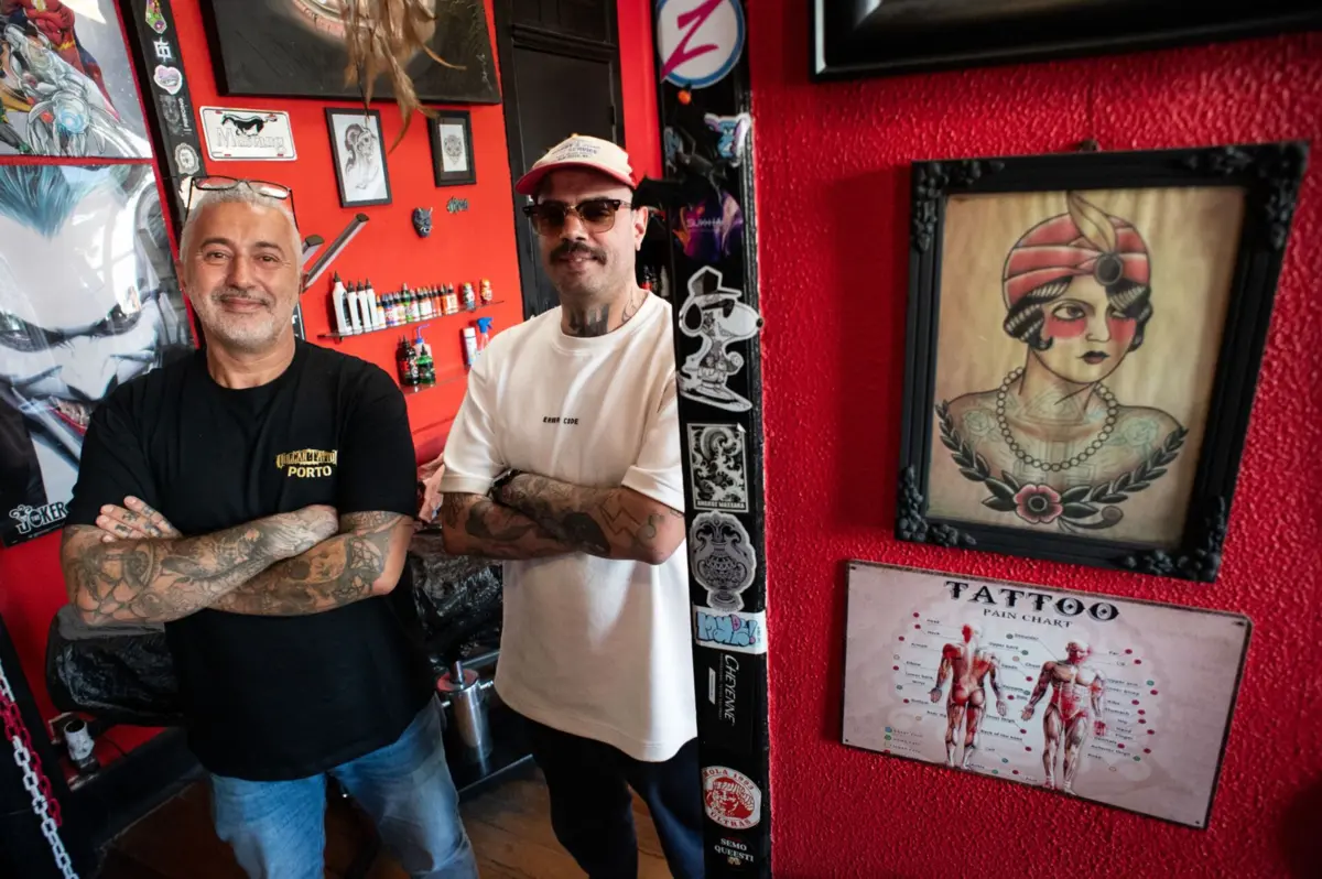 Na Vulcan Tattoo, cabem dois de cada vez