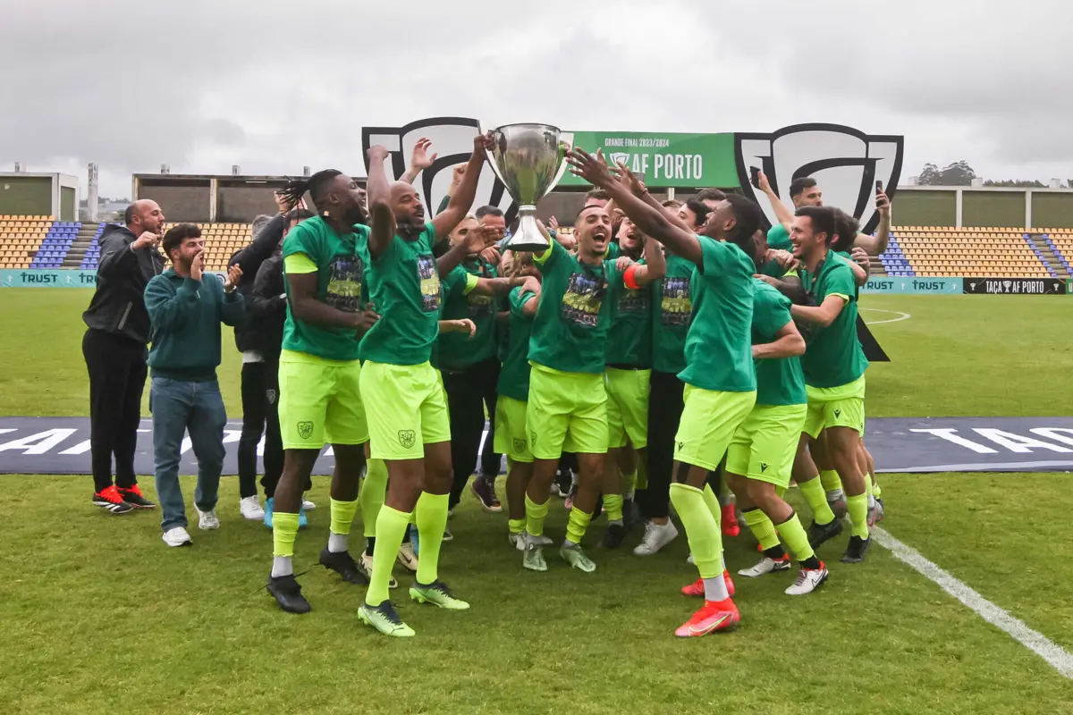 Coimbrões nas celebrações do triunfo na Taça A. F. Porto
