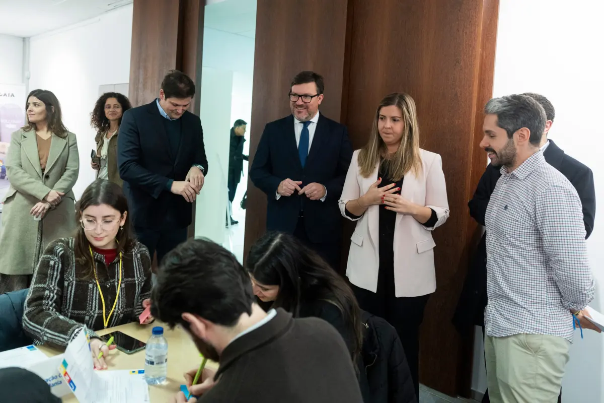 Ministra Margarida Balseiro Lopes esteve em Gaia