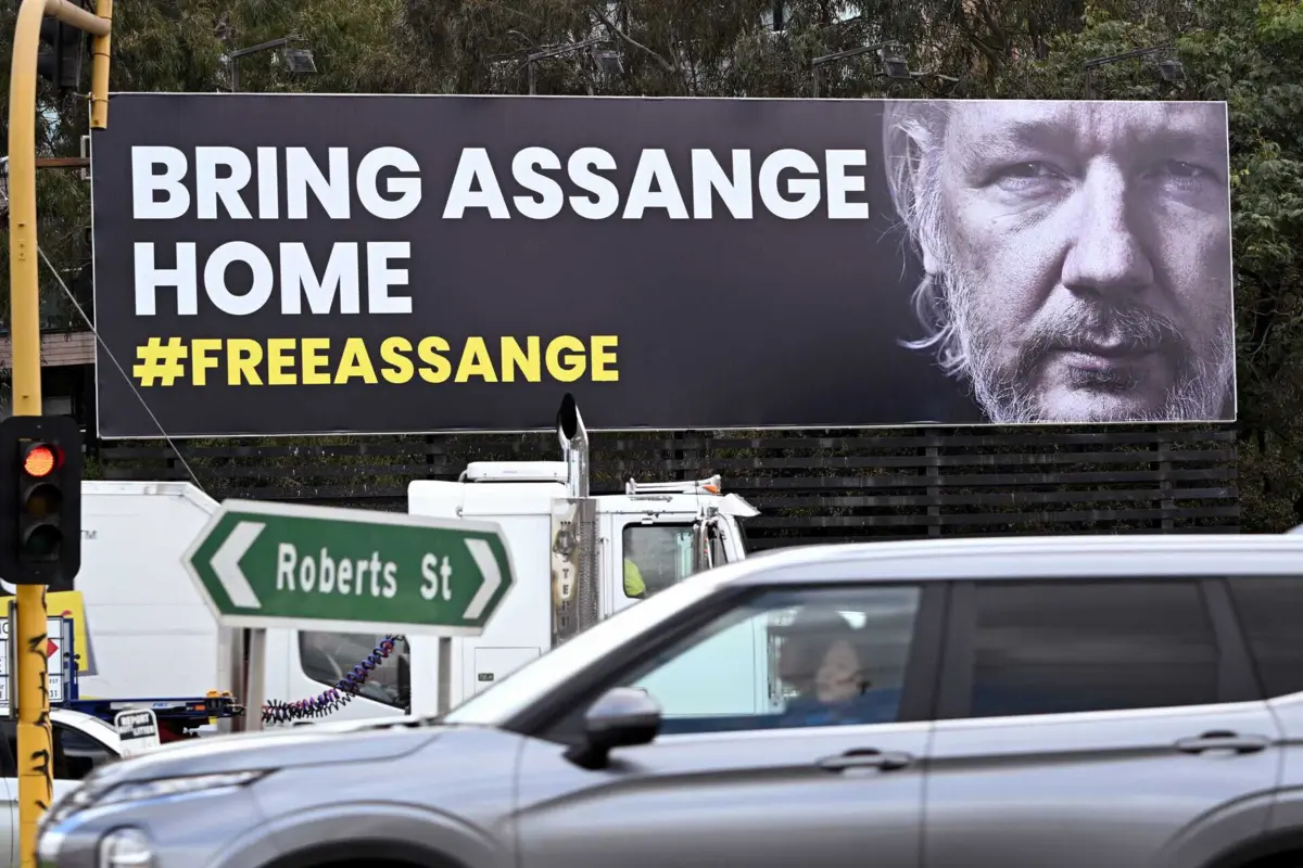 Assange está encarcerado há cinco anos na prisão de alta segurança de Belmarsh