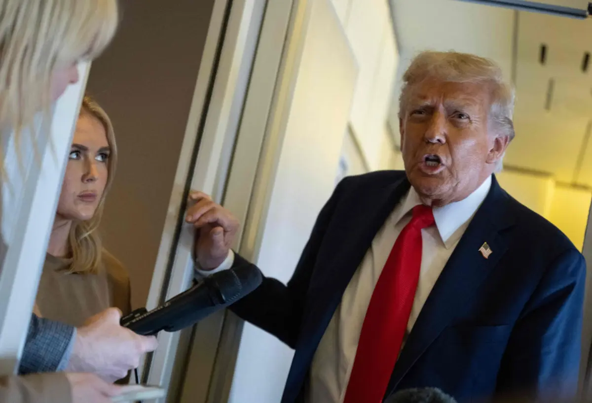 O presidente norte-americano, Donald Trump