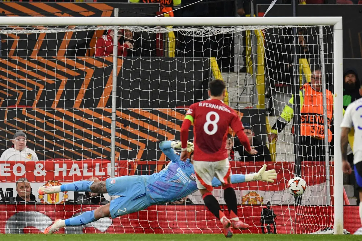 Bruno Fernandes e Diogo Dalot marcaram na incrível vitória do Manchester United