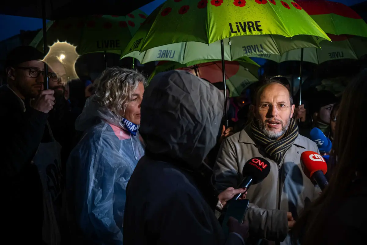 Rui Tavares rematou a campanha na Marcha Feminista no Porto