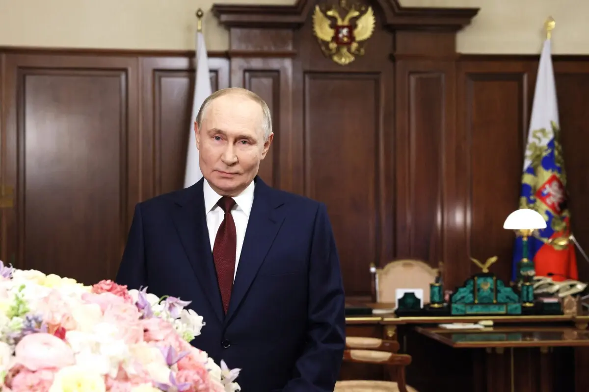 Vladimir Putin, presidente da Rússia