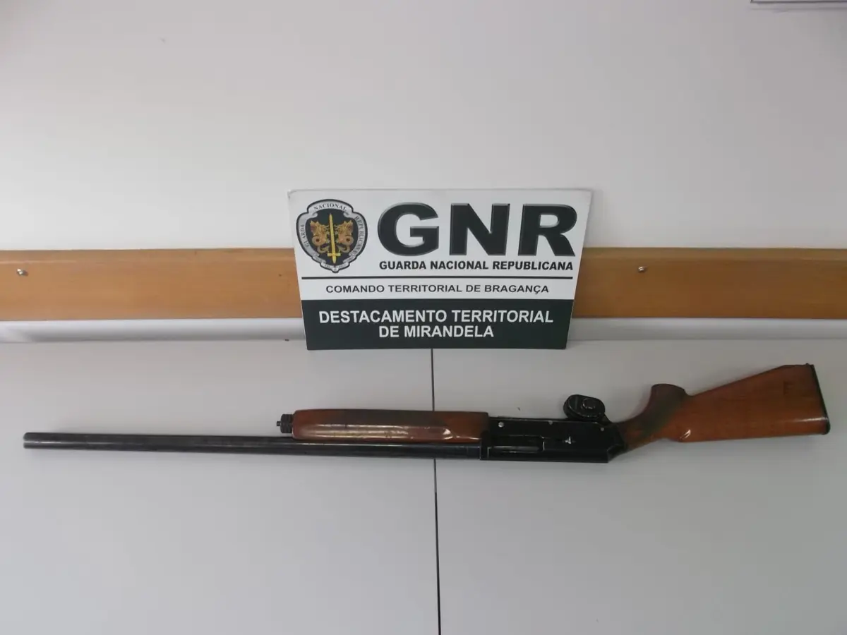 Imagem de contexto do artigo GNR apreende arma de fogo após desacatos em bar de Vila Flor