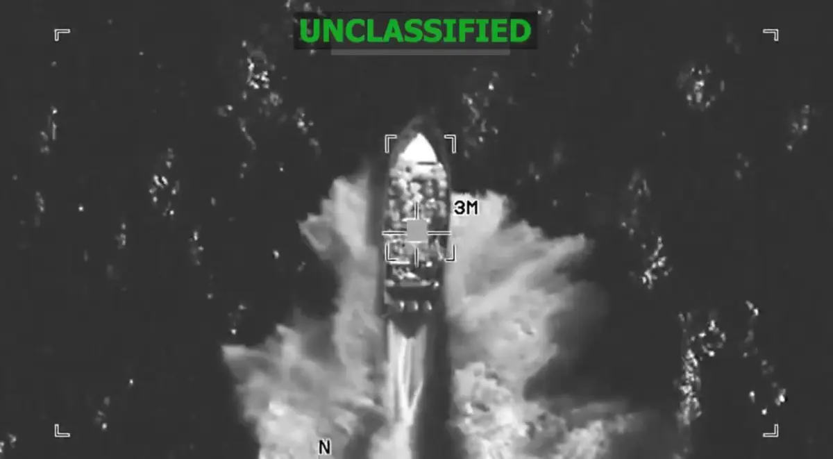 Comando Sul dos EUA anunciou que o ataque, feito sob ordens do líder do Pentágono, Pete Hegseth, foi feito em águas internacionais, no Pacífico.