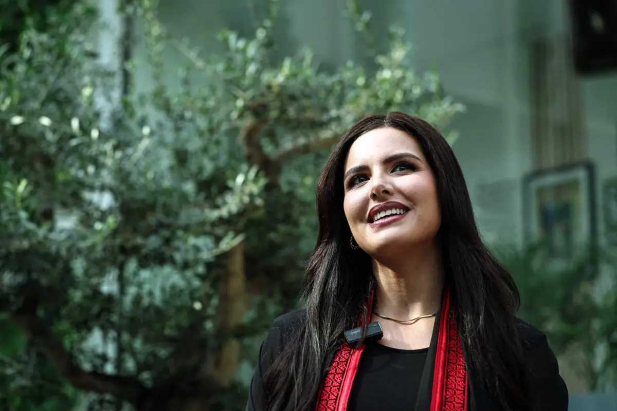 Imagem de contexto do artigo Nadeen Ayoub, a Miss Palestina que vai representar um "país de verdade"