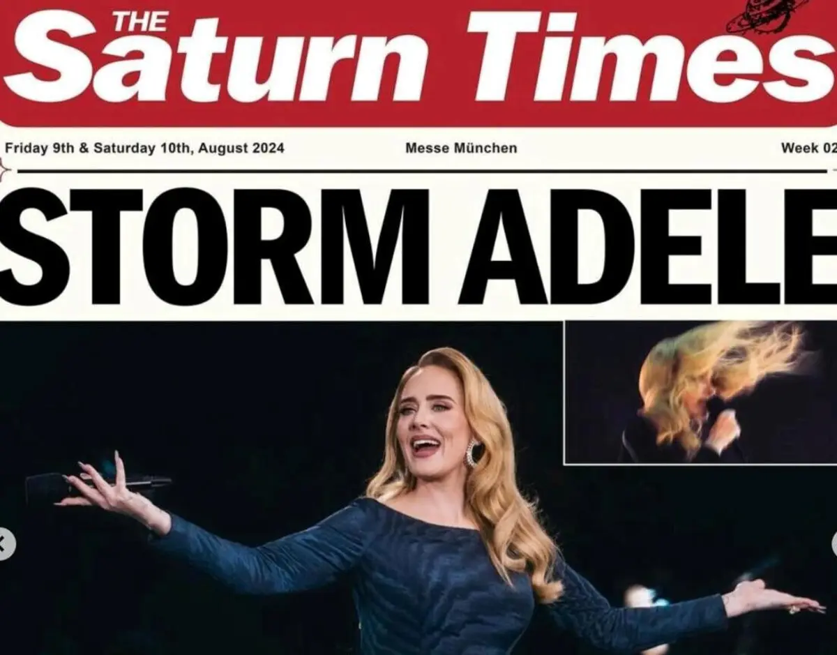 Cantora lançou a sua própria publicação para gozar com a cobertura mediática.