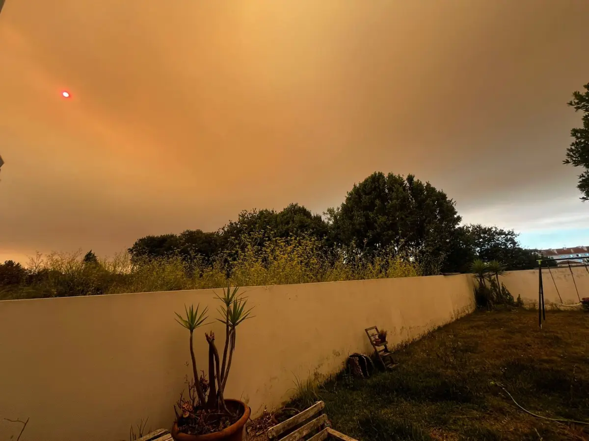 Imagem de contexto do artigo "Estamos à espera do fogo". Incerteza na zona mais problemática do incêndio em Arouca