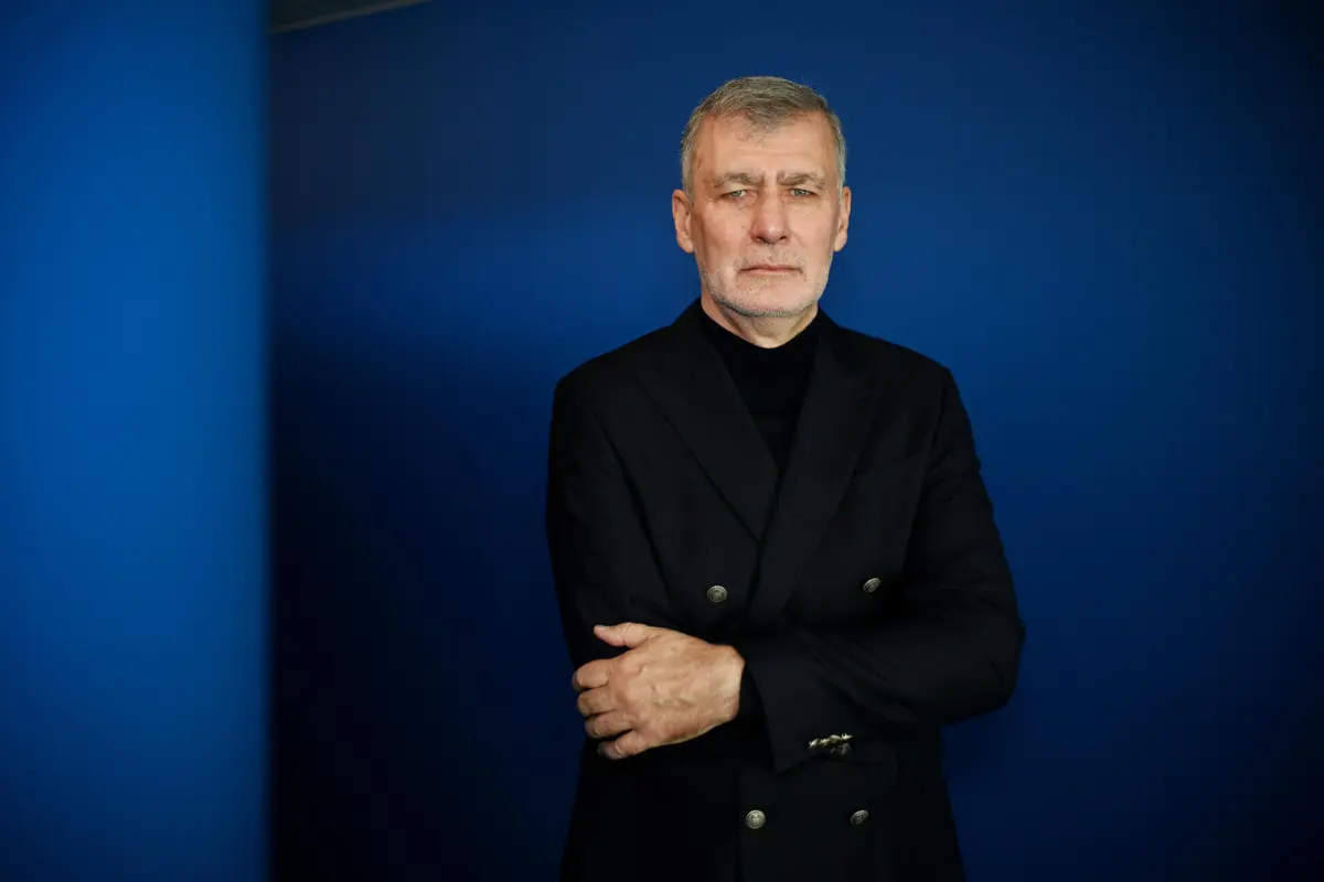 Lisboa 05/12/2025 - Entrevista Presidenciais Henrique Gouveia e Melo nos estúdio da TSF em Lisboa.
(Rita Chantre)