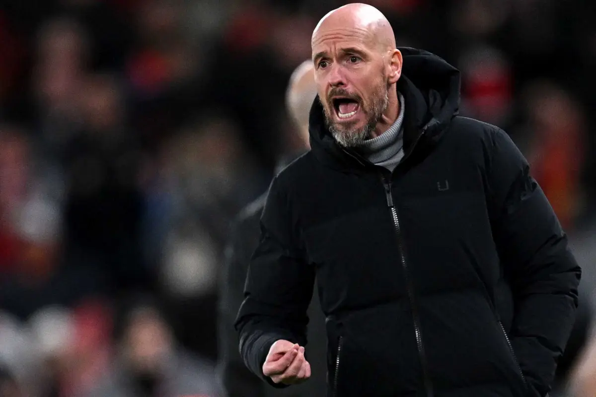 Erik ten Hag, treinador do Manchester United