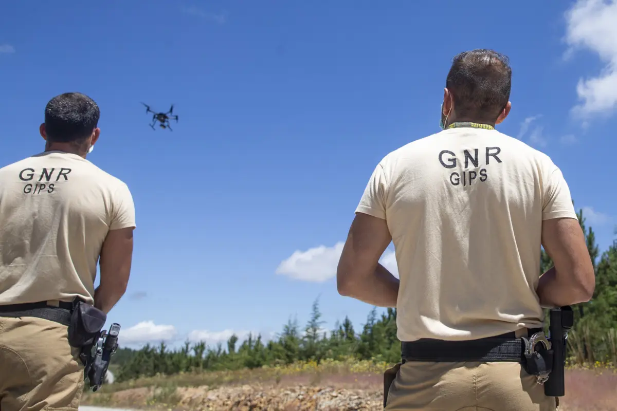 Imagem de contexto do artigo Mais de 40 fogos foram detetados através de drones