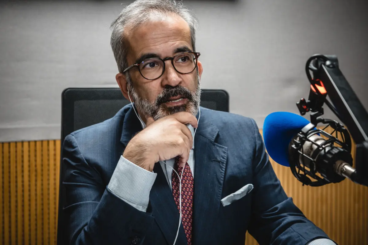 O ministro dos Negócios Estrangeiros Paulo Rangel