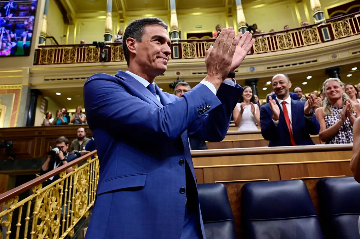 Imagem de contexto do artigo PSOE conquista liderança do Congresso em ensaio para investidura