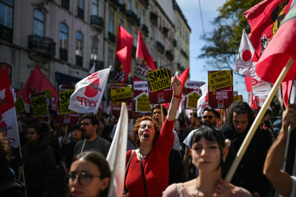 Jornada de luta da CGTP em Lisboa, Porto e Coimbra