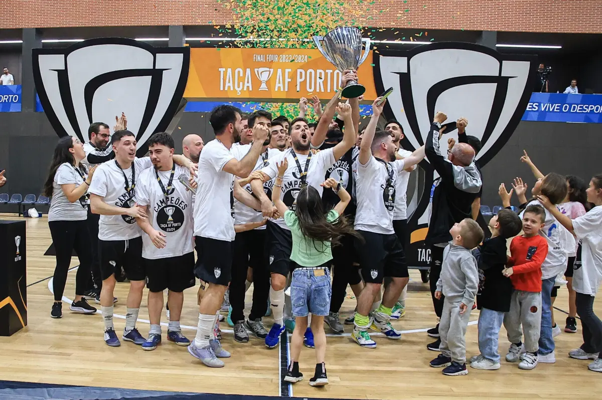 CA Sangemil conquistou pela segunda vez a Taça de futsal da AF Porto
