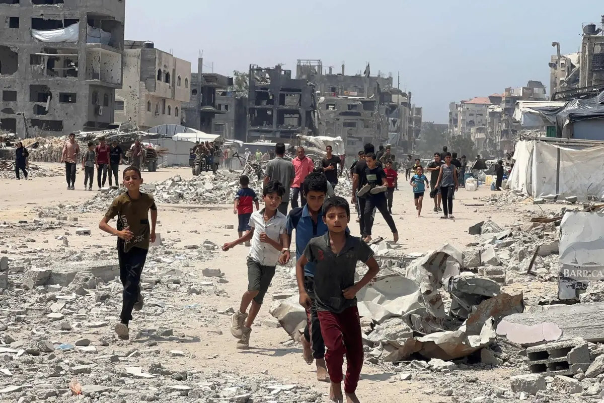 Imagem de contexto do artigo Portugal e sete países europeus condenam plano de ocupar a cidade de Gaza