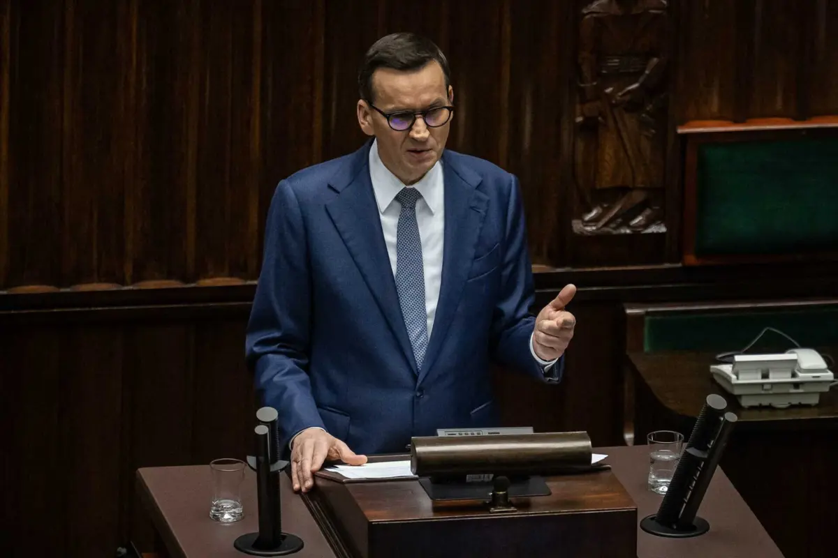 Mateusz Morawiecki, primeiro-ministro polaco
