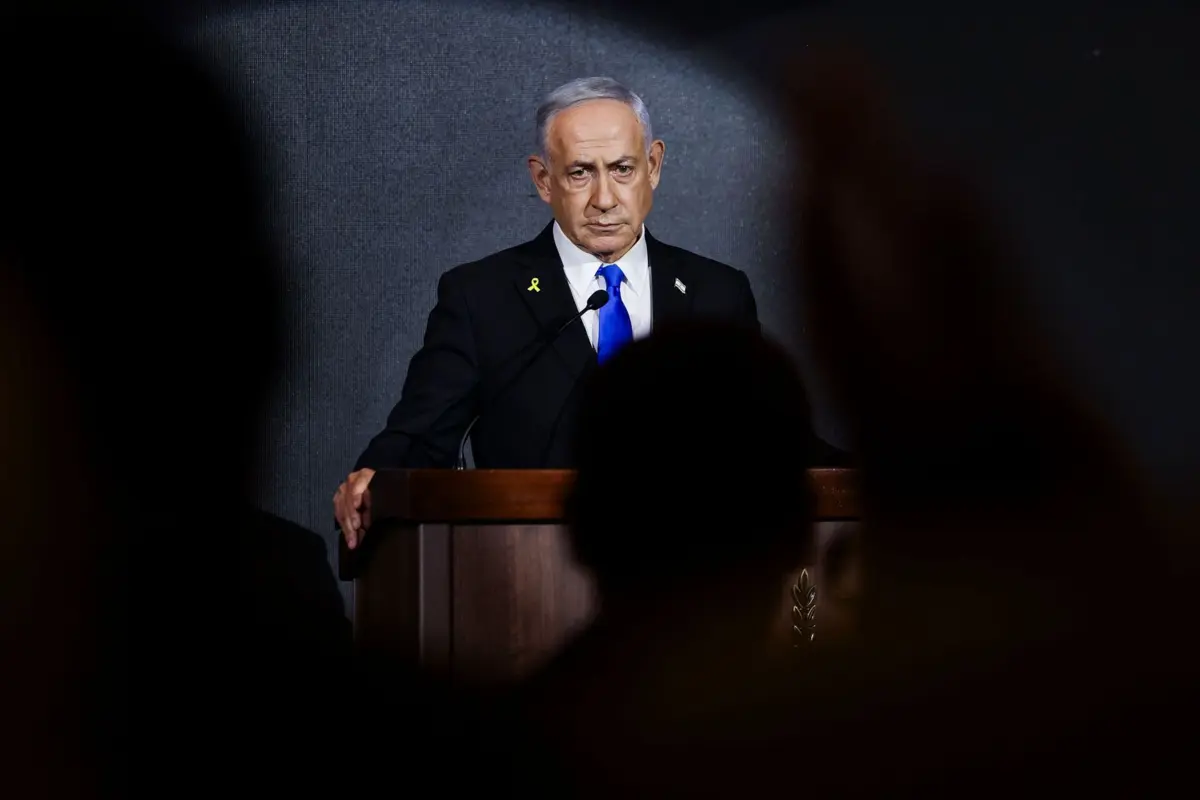 O primeiro-ministro israelita, Benjamin Netanyahu