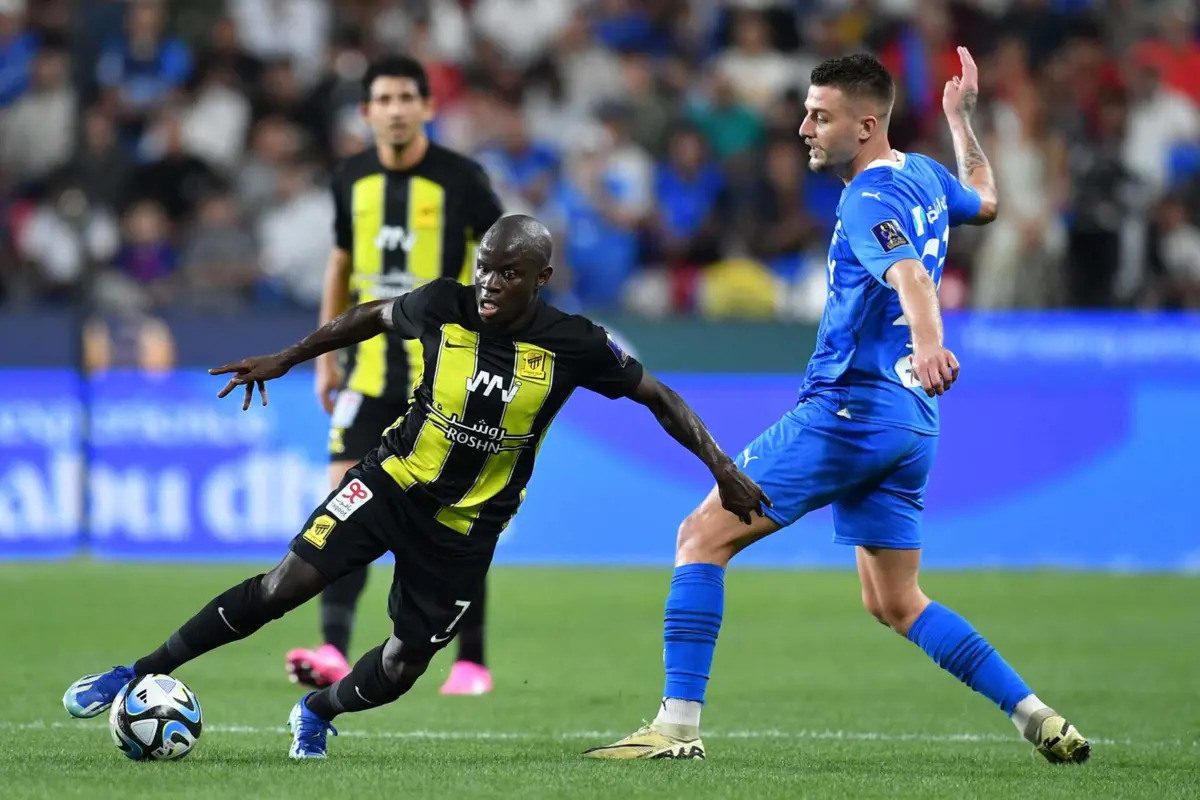 Kanté é jogador do Al Ittihad, da Arábia Saudita