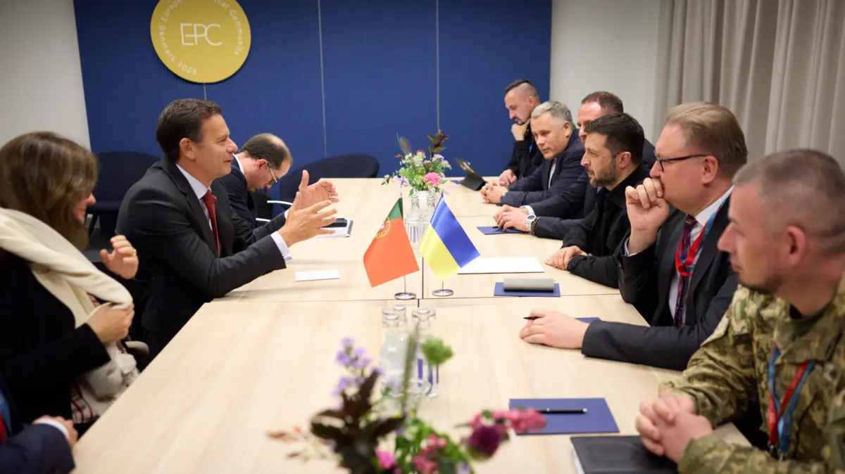 Montenegro e Zelensky tiveram reunião "produtiva" em Copenhaga, na Dinamarca