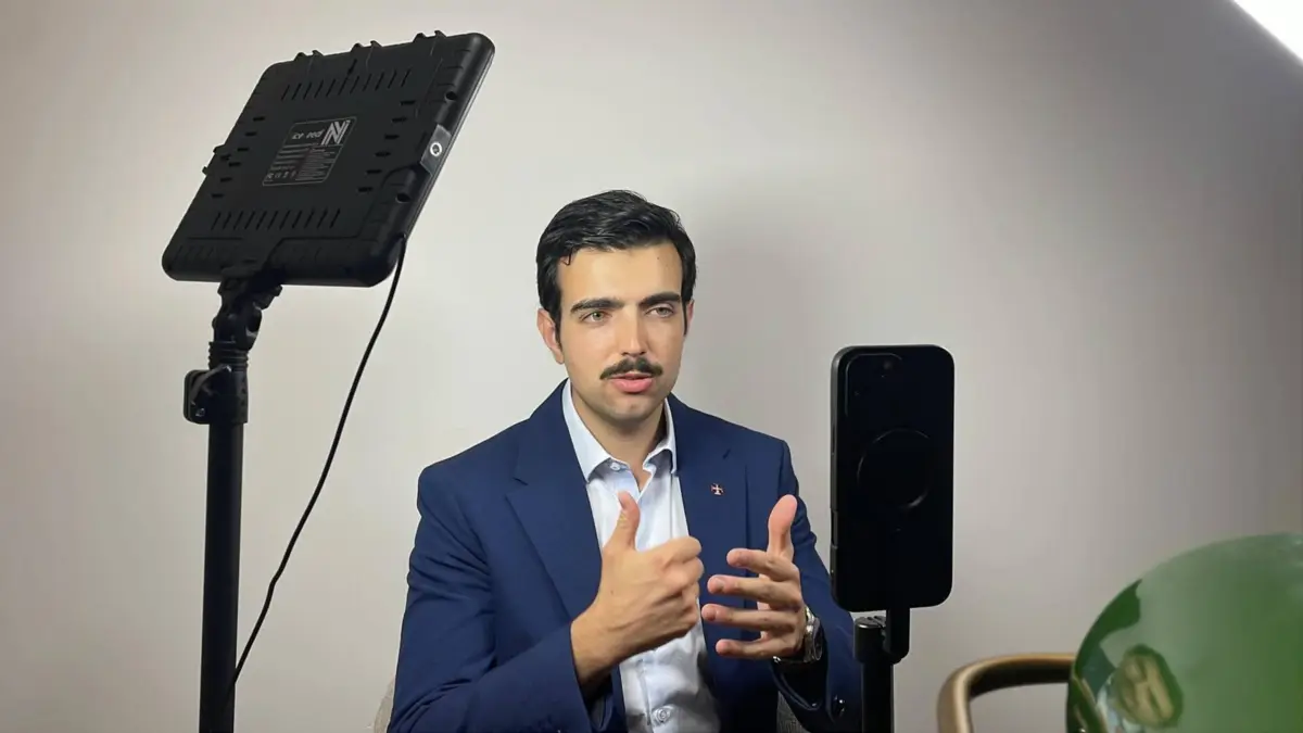 Afonso Gonçalves é o fundador e líder do movimento A Reconquista