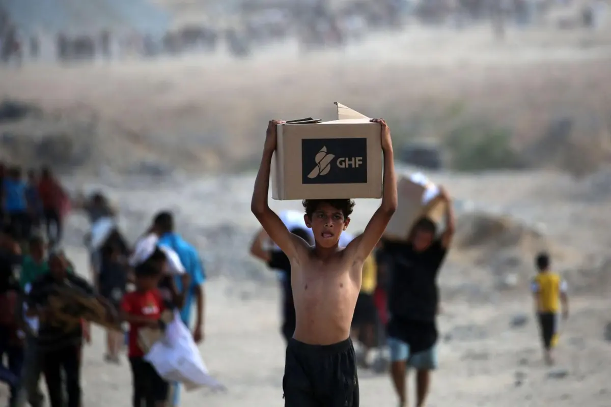 Imagem de contexto do artigo Controversa organização de ajuda a Gaza anuncia fim das operações