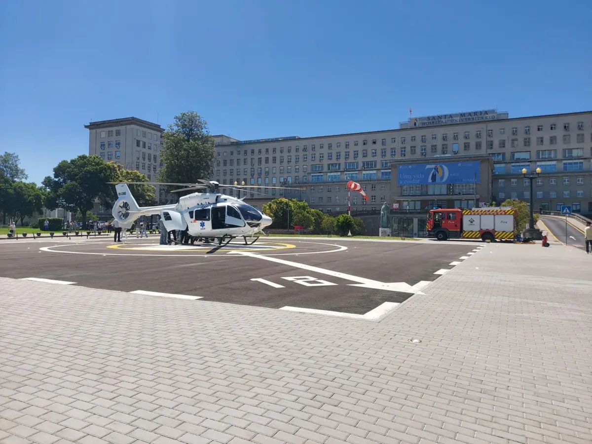 Em julho de 2025, o Heliporto recebeu a 100.ª aterragem