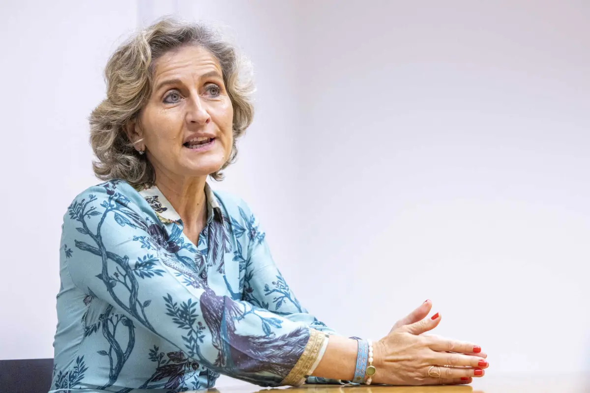 A ministra da Coesão Territorial, Ana Abrunhosa