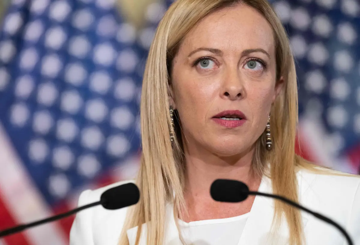 Primeira-ministra italiana, Giorgia Meloni